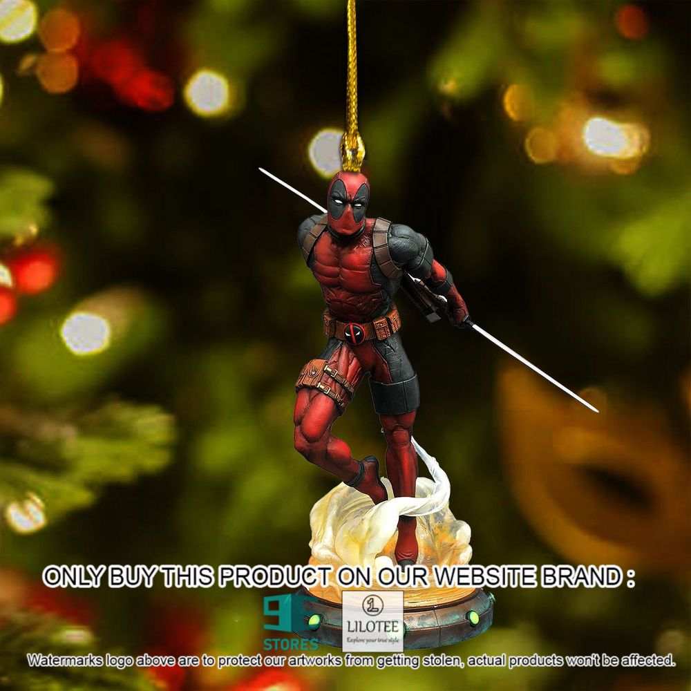 Deadpool Marvel Merry Christmas Ornament - LIMITED EDITION 3