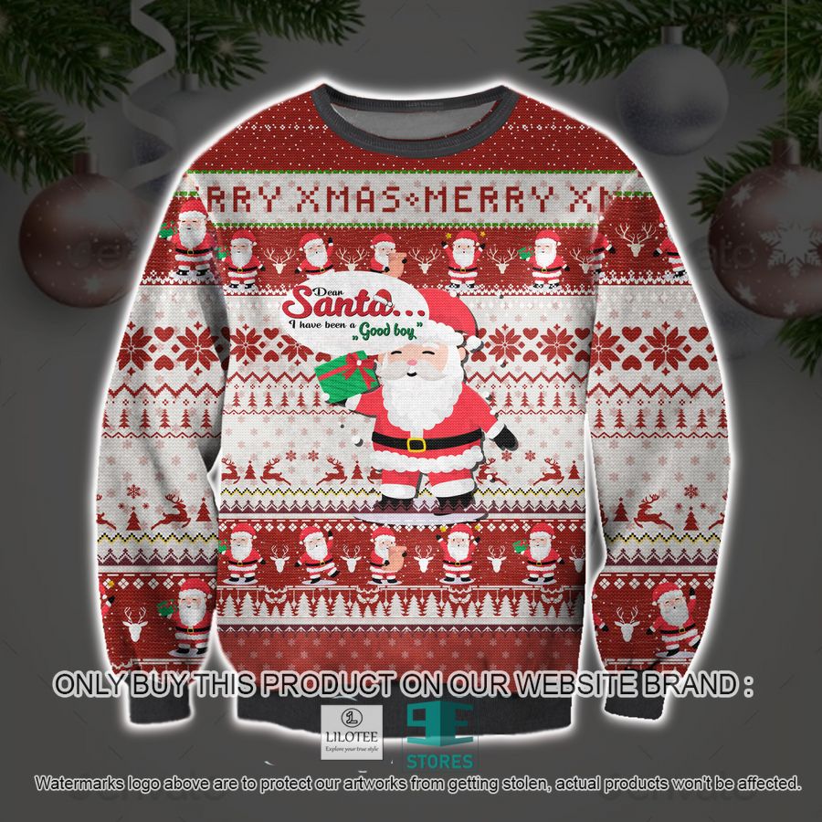 Dear Santa, I'Ve Been A Good Boy Ugly Christmas Sweater, Sweatshirt 17