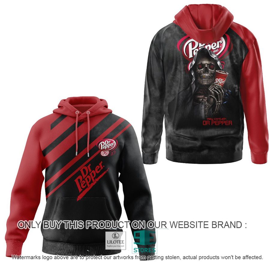 Death God May Contain Dr Pepper 3D Shirt, Hoodie 9