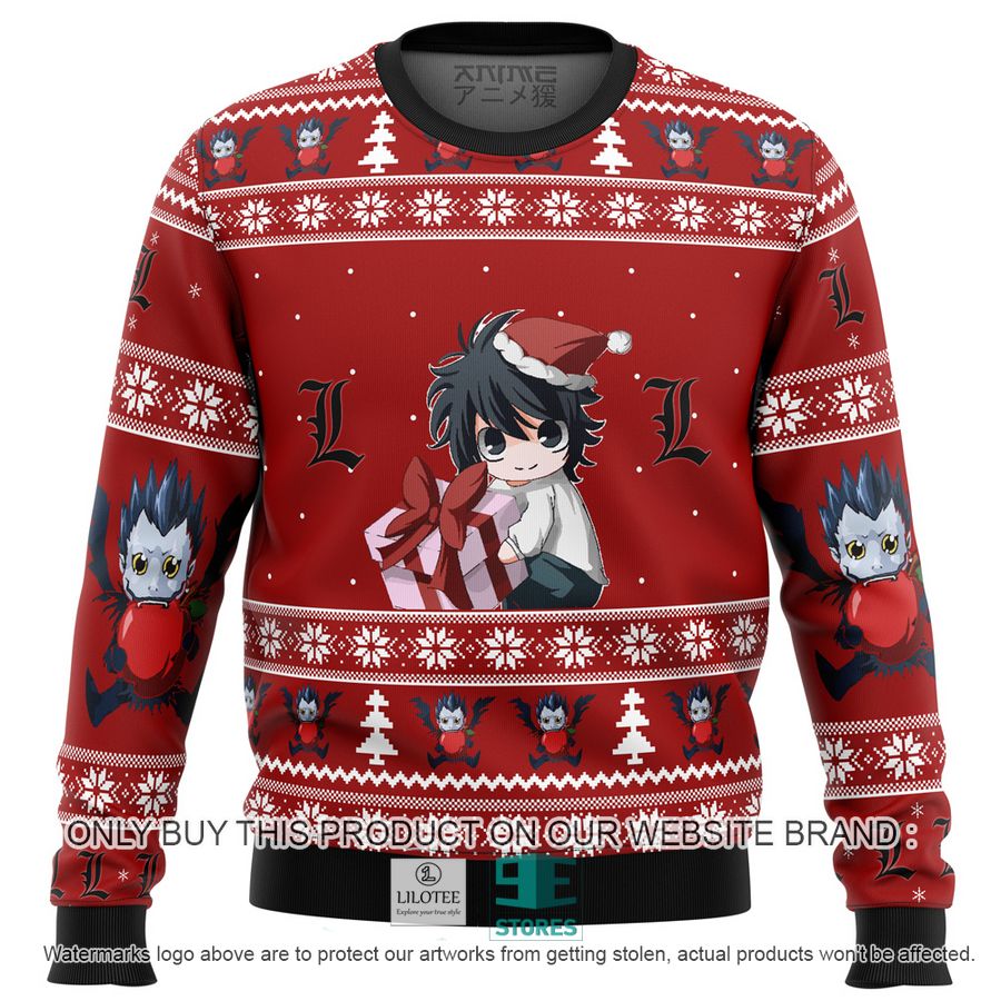 Death Note Chibi L Knitted Wool Sweater 9
