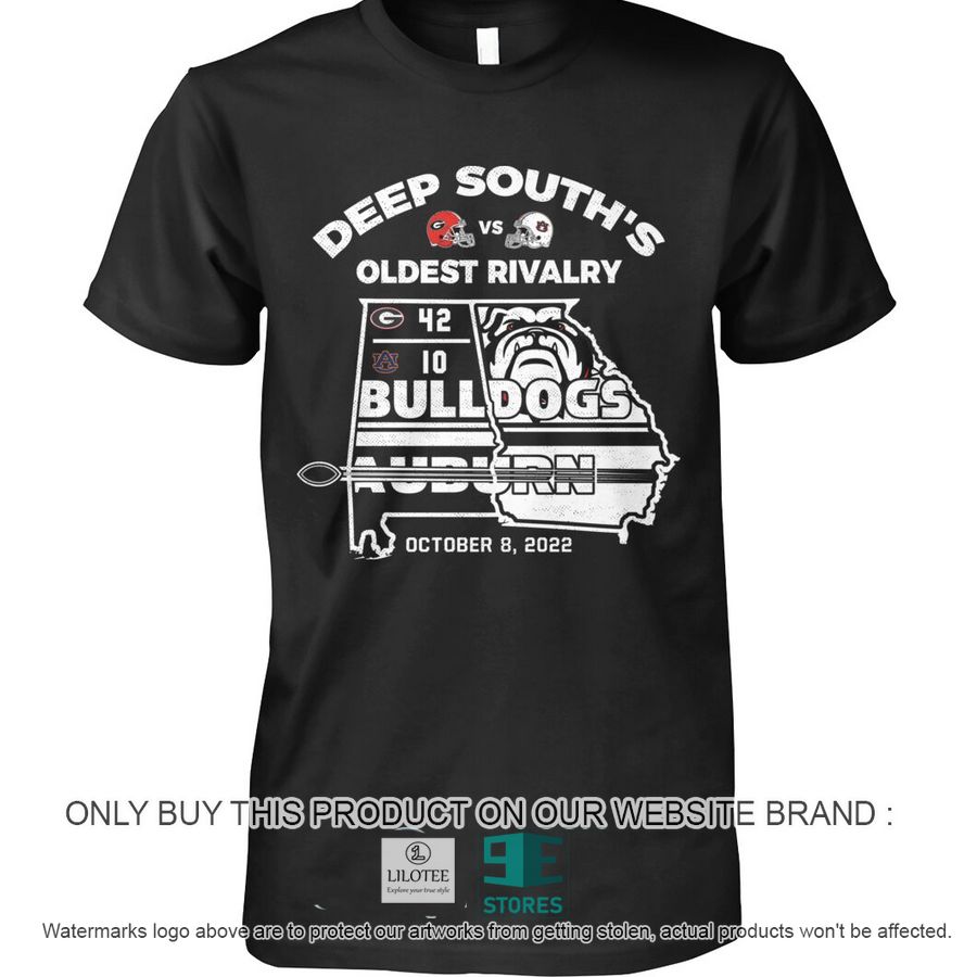 Deep South'S Vs Oldest Rivalry Bulldogs 2D Shirt, Hoodie 8