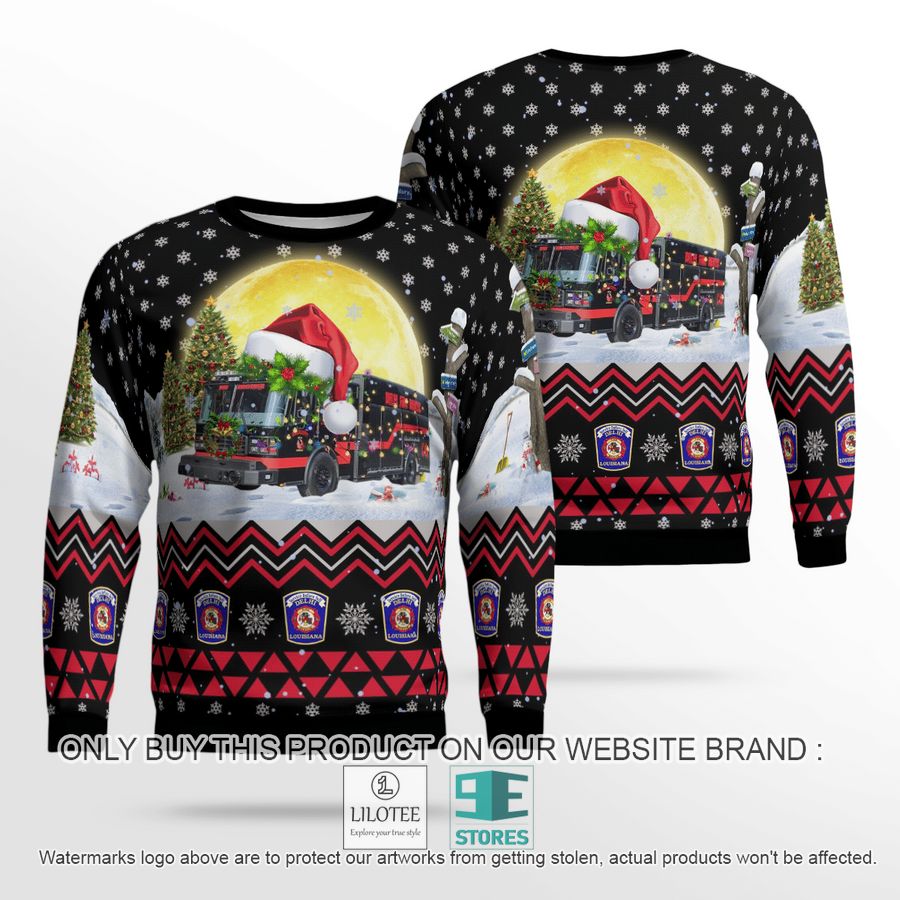 Delhi Fire Department Christmas Sweater - LIMITED EDITION 19