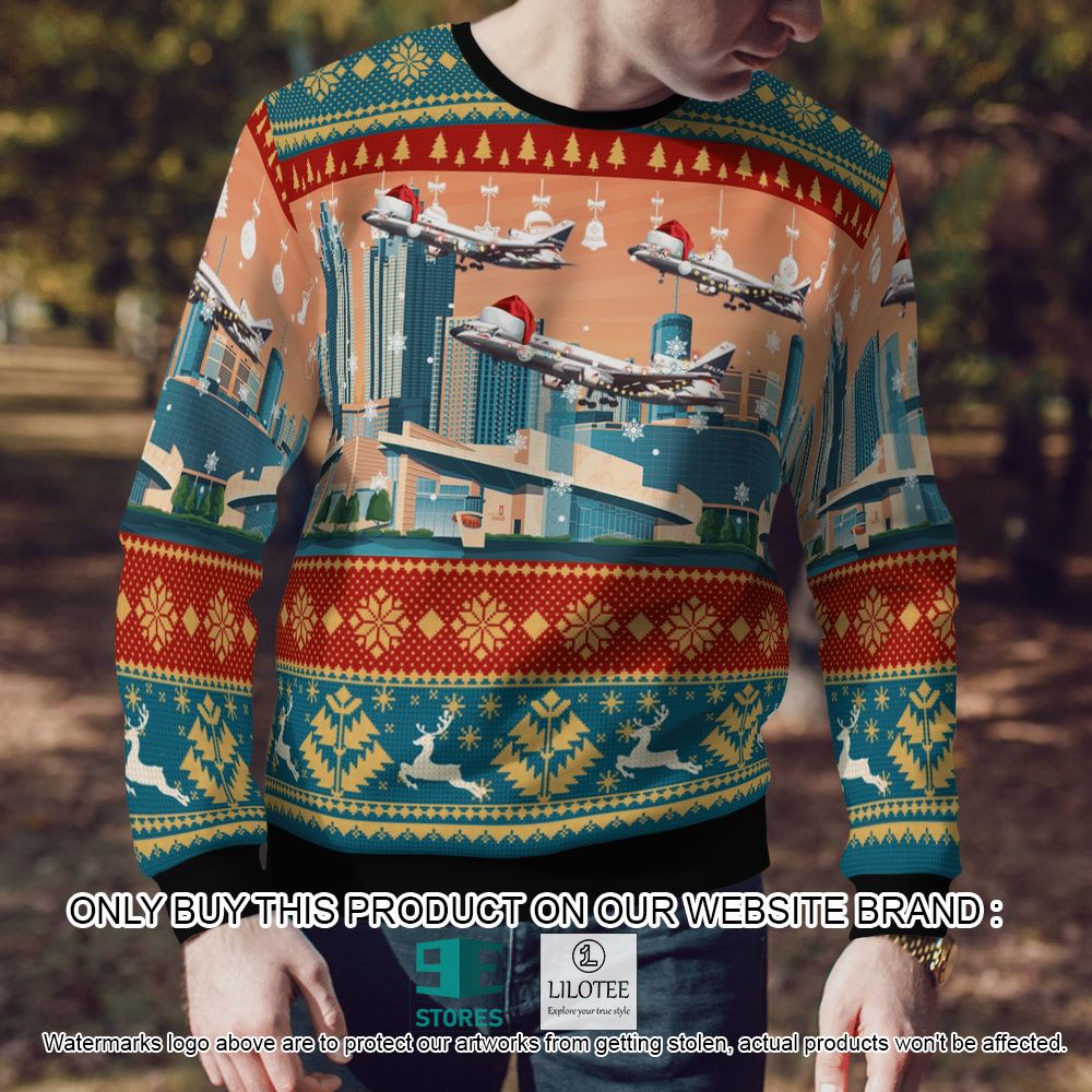 Delta Air Lines Lockheed L-1011-500 Tristar Christmas Wool Sweater - LIMITED EDITION 4 Delta Air Lines Lockheed L-1011-500 Tristar Christmas Wool Sweater - LIMITED EDITION - Image 4