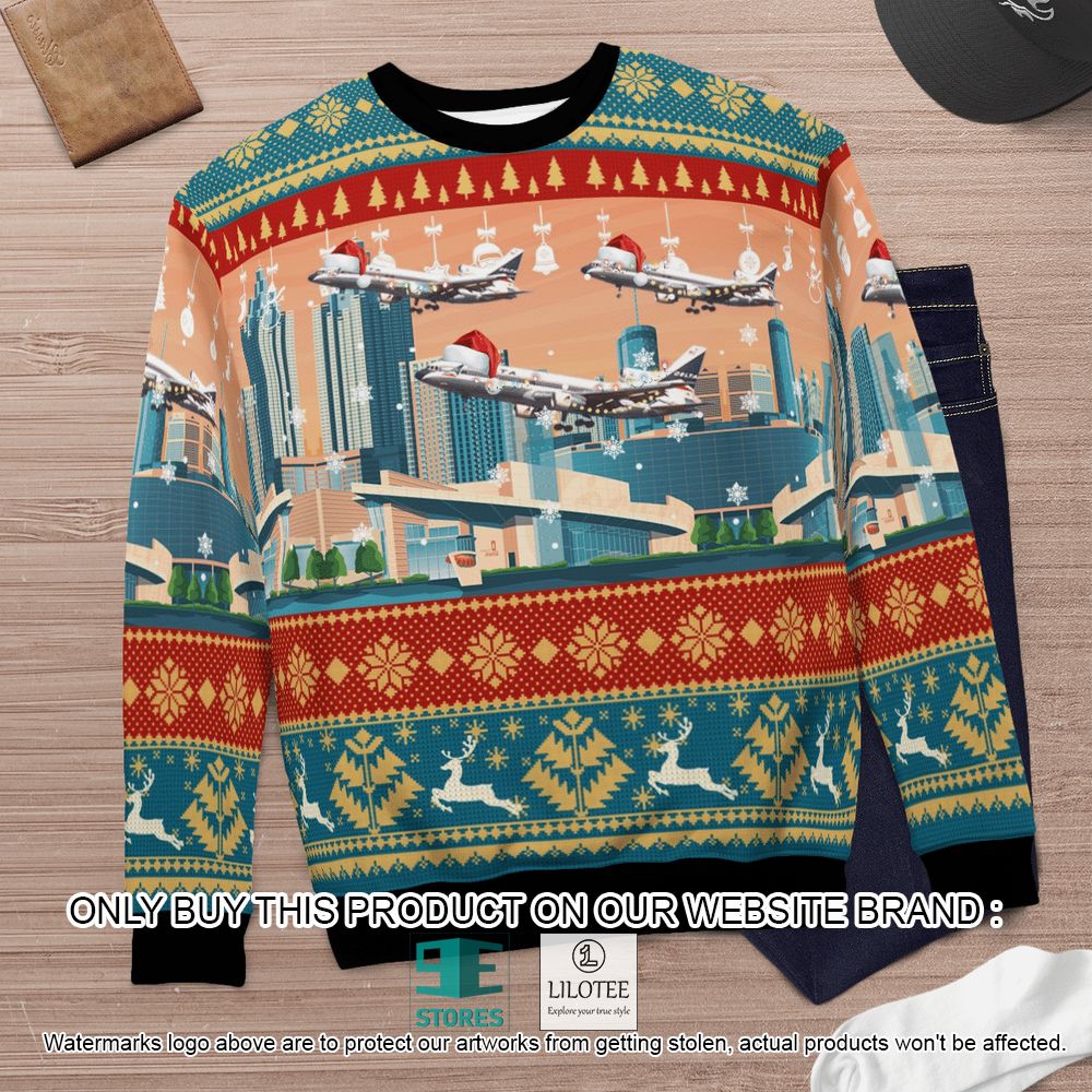 Delta Air Lines Lockheed L-1011-500 Tristar Christmas Wool Sweater - LIMITED EDITION 6 Delta Air Lines Lockheed L-1011-500 Tristar Christmas Wool Sweater - LIMITED EDITION - Image 6
