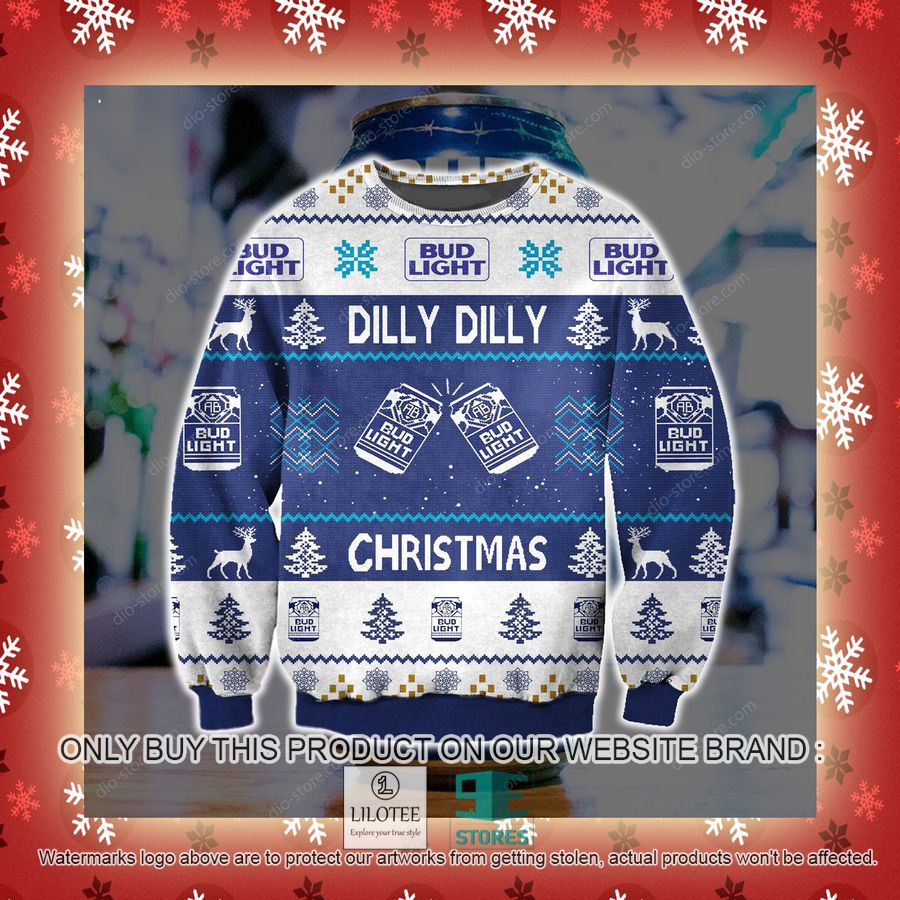 Dilly Dilly Bud Light Knitted Wool Sweater - LIMITED EDITION 3 Dilly Dilly Bud Light Knitted Wool Sweater - LIMITED EDITION - Image 3