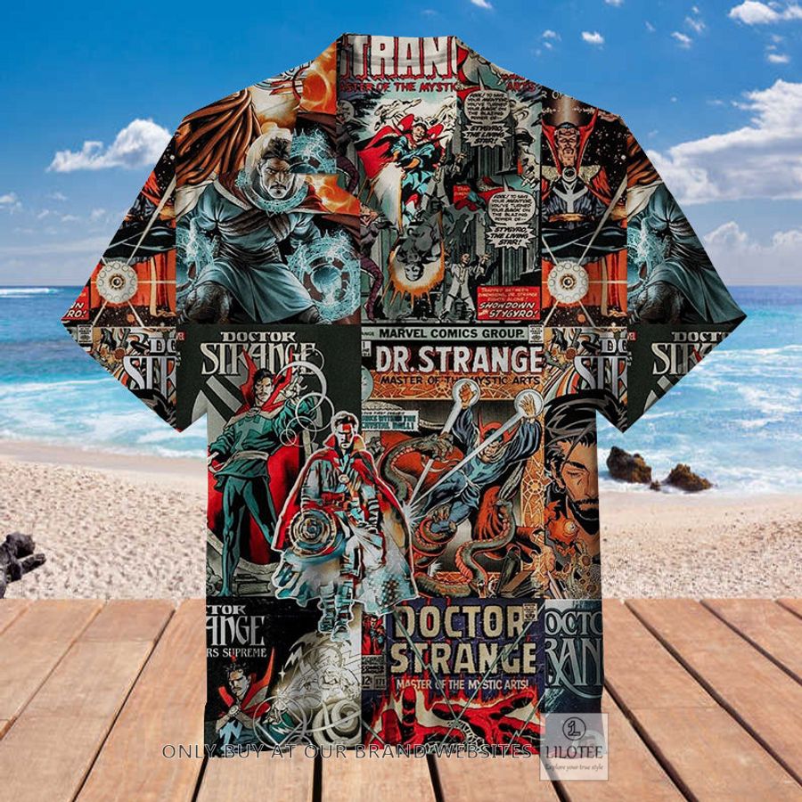 Doctor Strange Comic Covers black Hawaiian Shirt - LIMITED EDITION 16