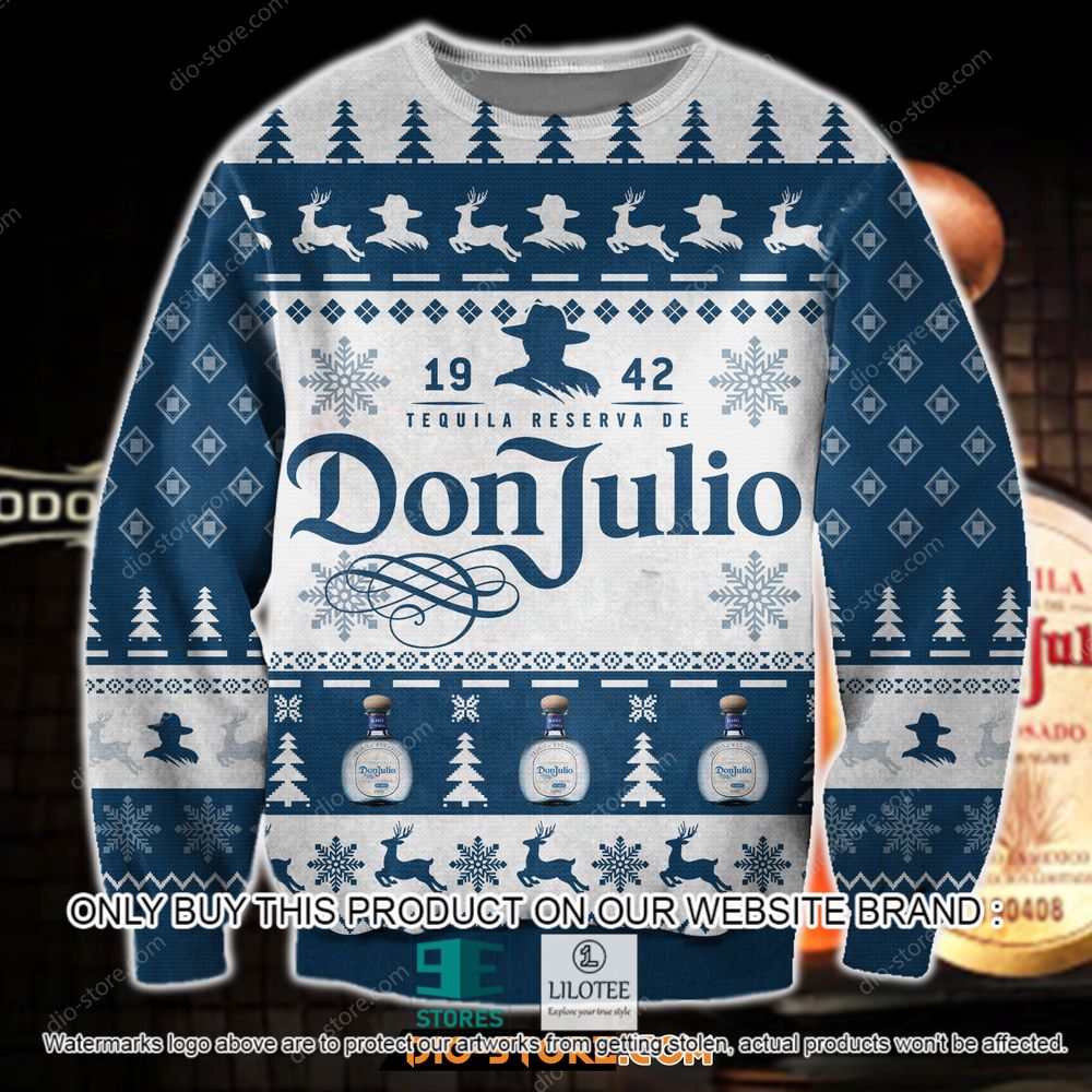 Don Julio 1942 Tequila Reserva De Christmas Ugly Sweater - LIMITED EDITION 11