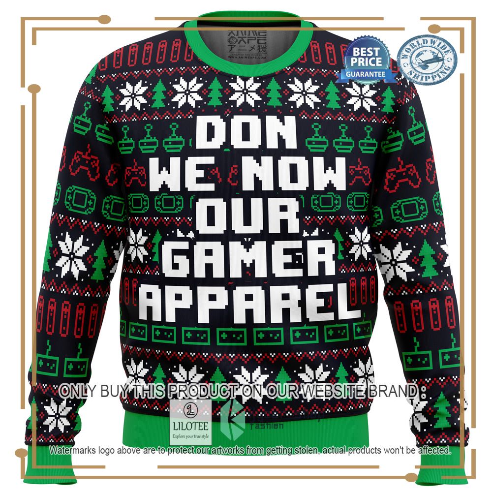 Don We Now Our Gamer Ugly Christmas Sweater - LIMITED EDITION 6