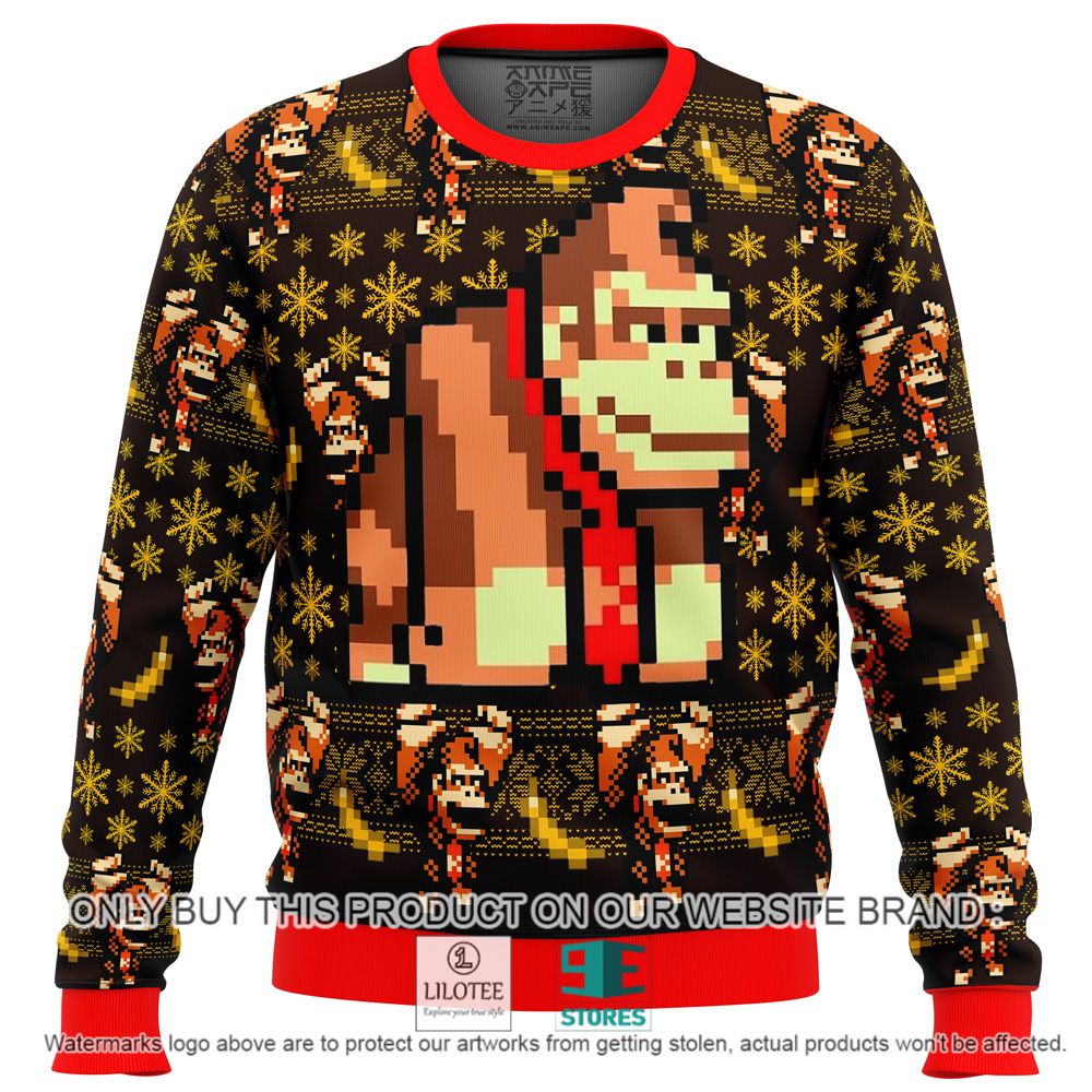 Donkey Kong Sprite Christmas Sweater - LIMITED EDITION 11