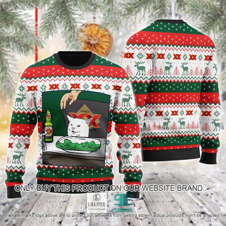 Dos Equis Cat Meme Ugly Christmas Sweater - LIMITED EDITION 9