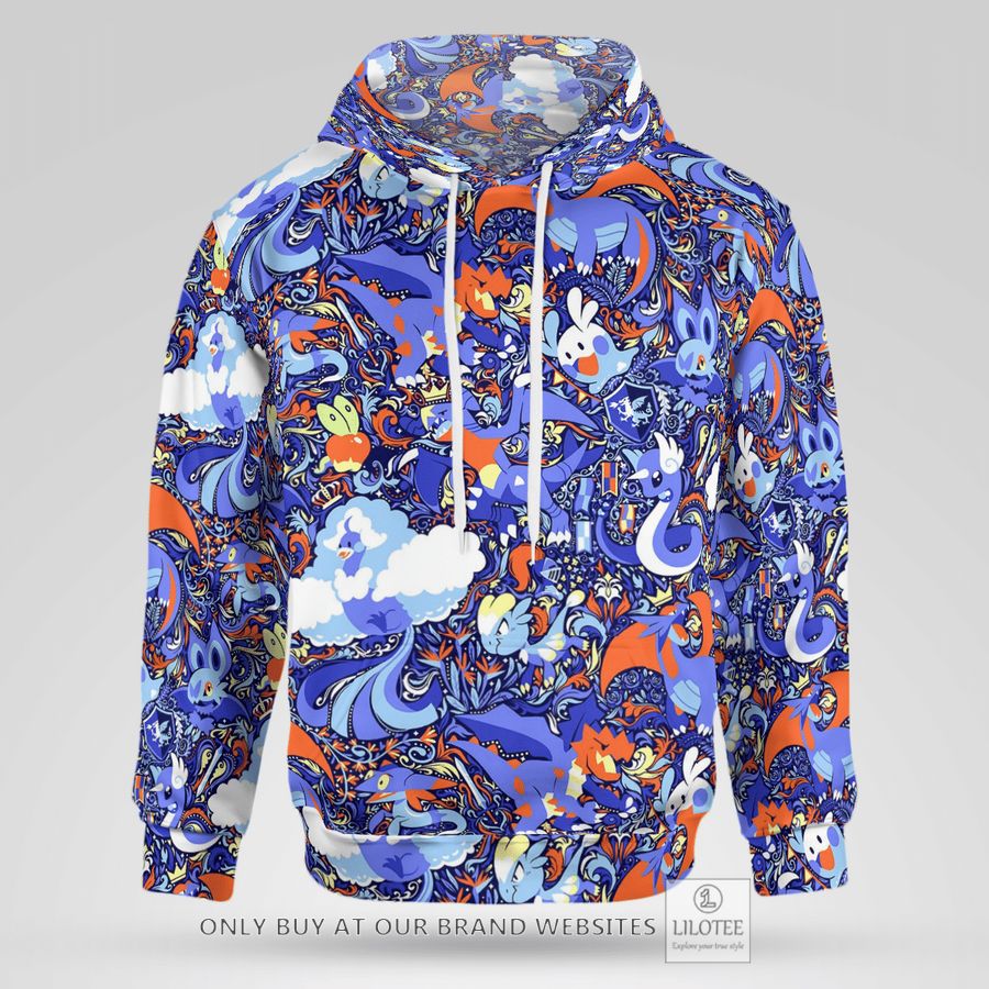 Dragon Seamless Pattern 3D Hoodie - LIMITED EDITION 6