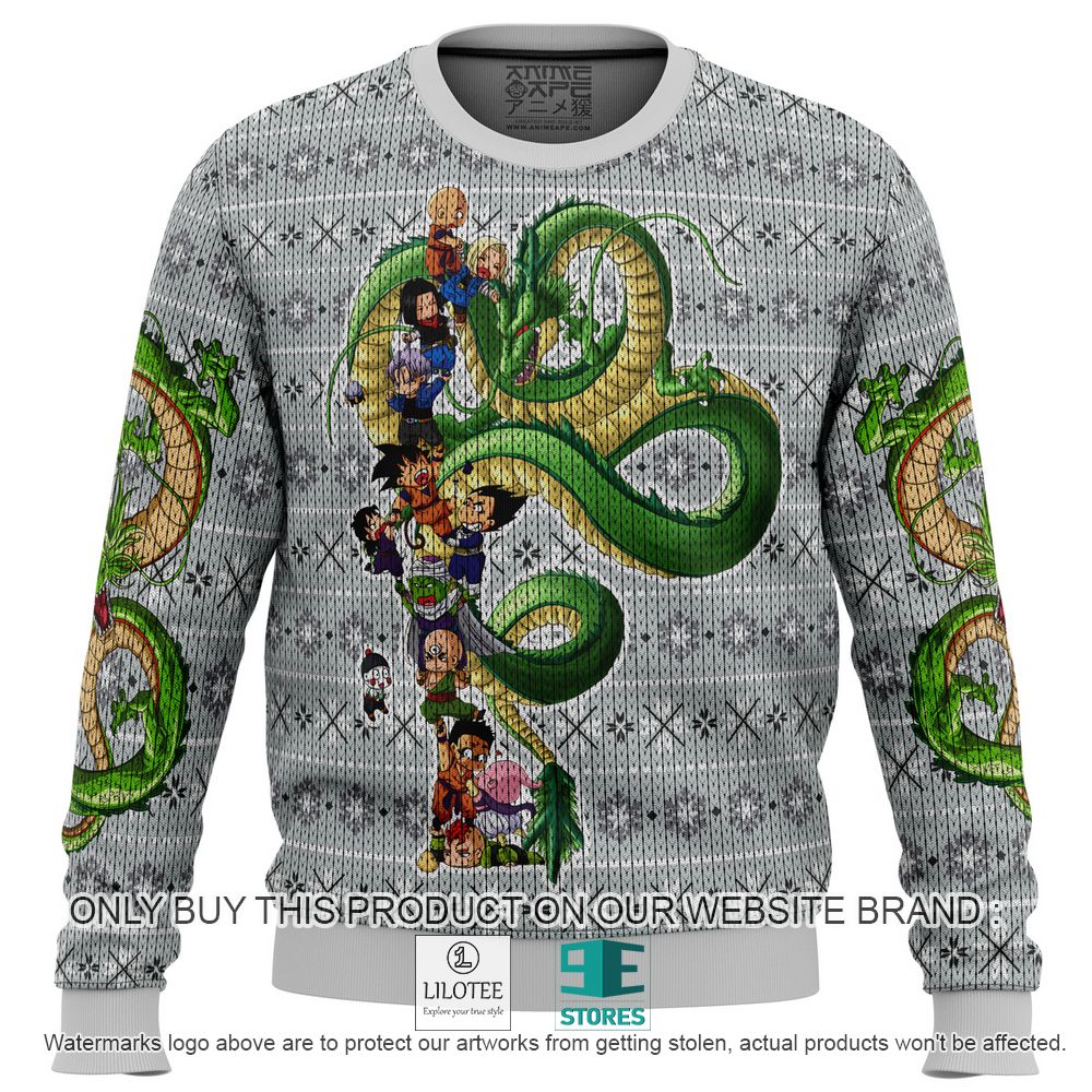 Dragonball Z Play with the Dragon Anime Ugly Christmas Sweater - LIMITED EDITION 10