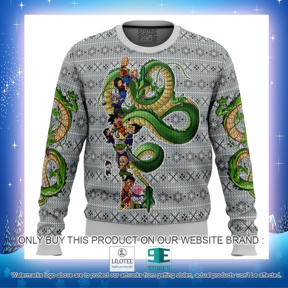 Dragonball Z Play with the Dragon Anime Ugly Christmas Sweater - LIMITED EDITION 3 Dragonball Z Play with the Dragon Anime Ugly Christmas Sweater - LIMITED EDITION - Image 3