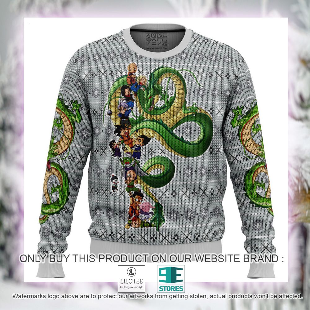 Dragonball Z Play with the Dragon Anime Ugly Christmas Sweater - LIMITED EDITION 4 Dragonball Z Play with the Dragon Anime Ugly Christmas Sweater - LIMITED EDITION - Image 4