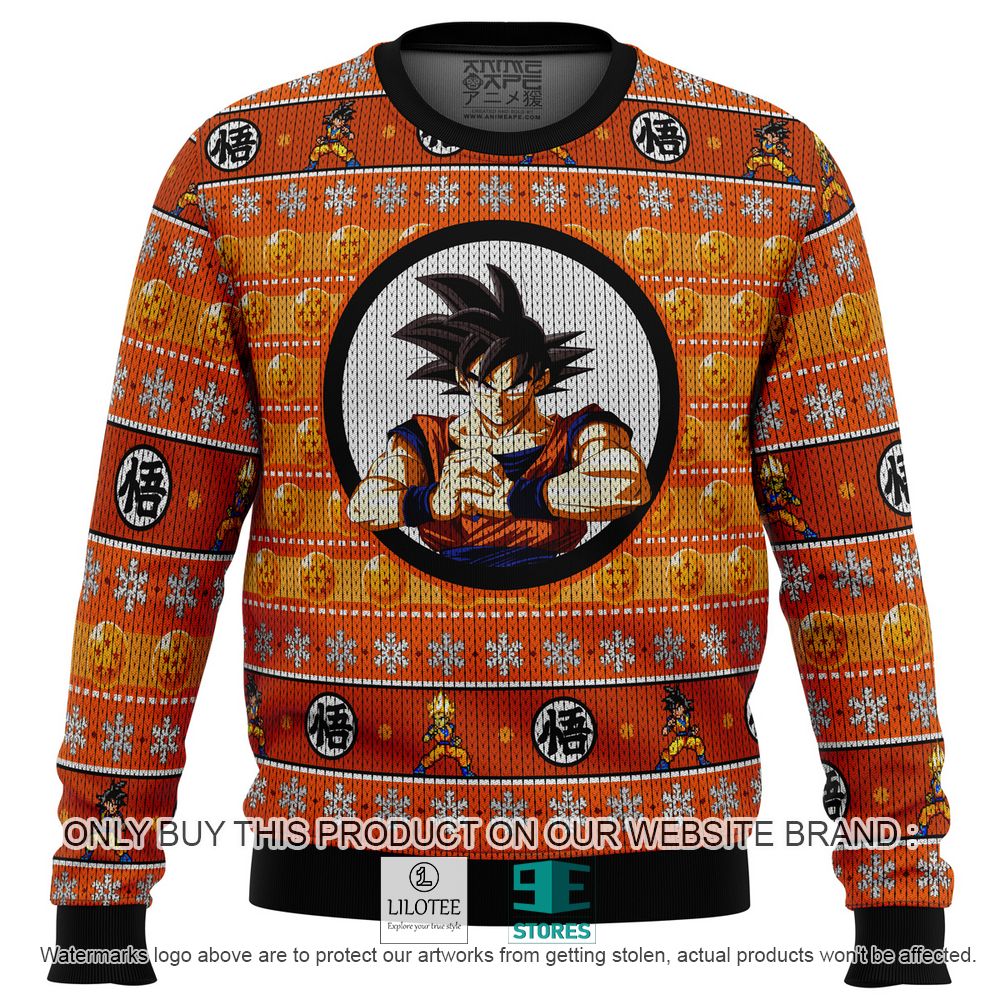 Dragonball Z Son Goku Anime Ugly Christmas Sweater - LIMITED EDITION 11