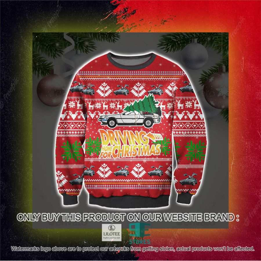 Driving Home For Ugly Christmas Sweater, Sweatshirt 5 Driving Home For Ugly Christmas Sweater, Sweatshirt - Image 5