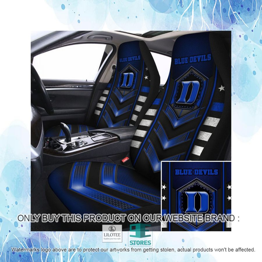 Duke Blue Devils Duke University Car Seat Covers 4 Duke Blue Devils Duke University Car Seat Covers - Image 4