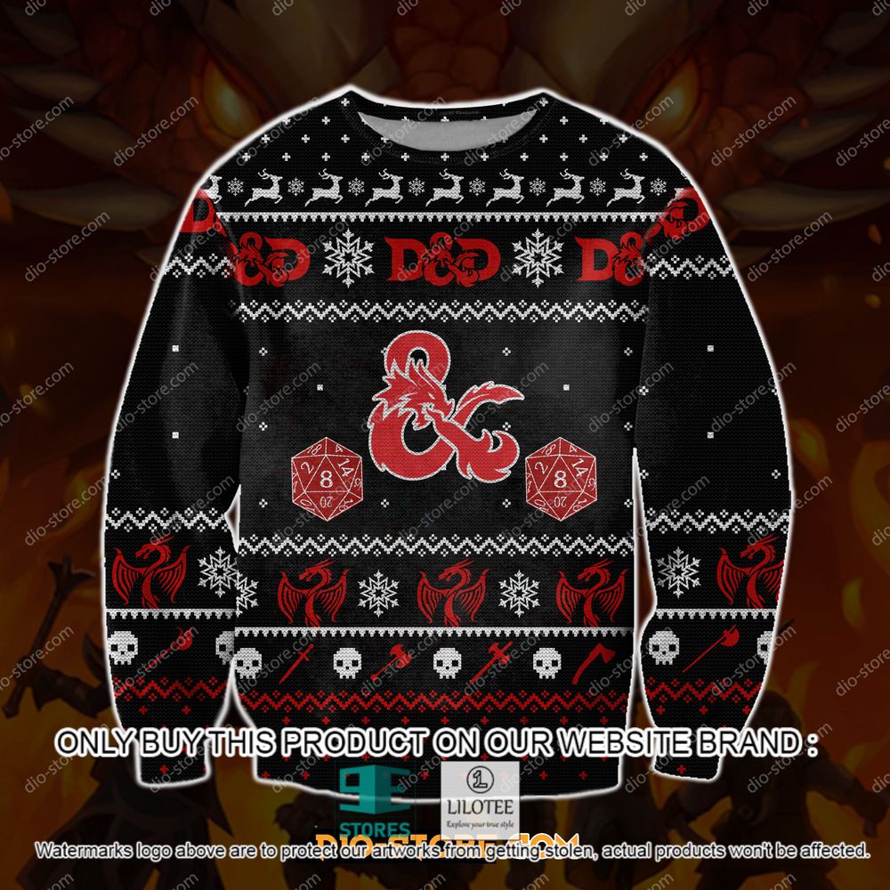 Dungeons & Dragons Christmas Ugly Sweater - LIMITED EDITION 10