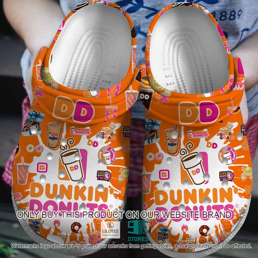 Dunkin' Donuts Crocband Shoes 5
