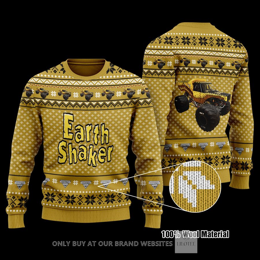 Earthshaker Yellow Wool Sweater 8