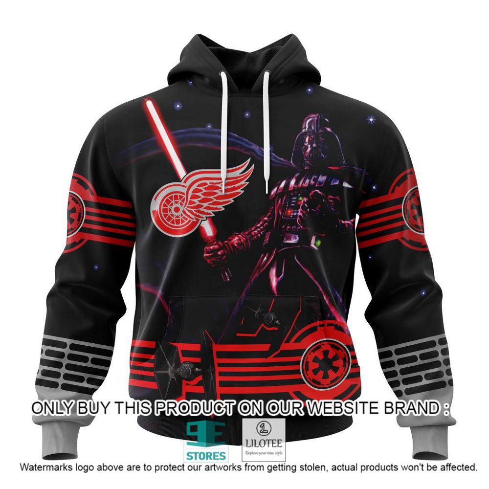 NHL Detroit Red Wings Star Wars Darth Vader Personalized 3D Hoodie, Shirt - LIMITED EDITION 19