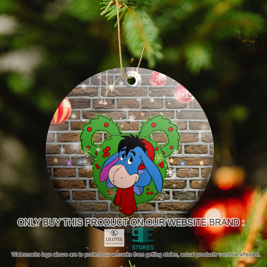 Eeyore Mickey Mouse Christmas Ornament 5