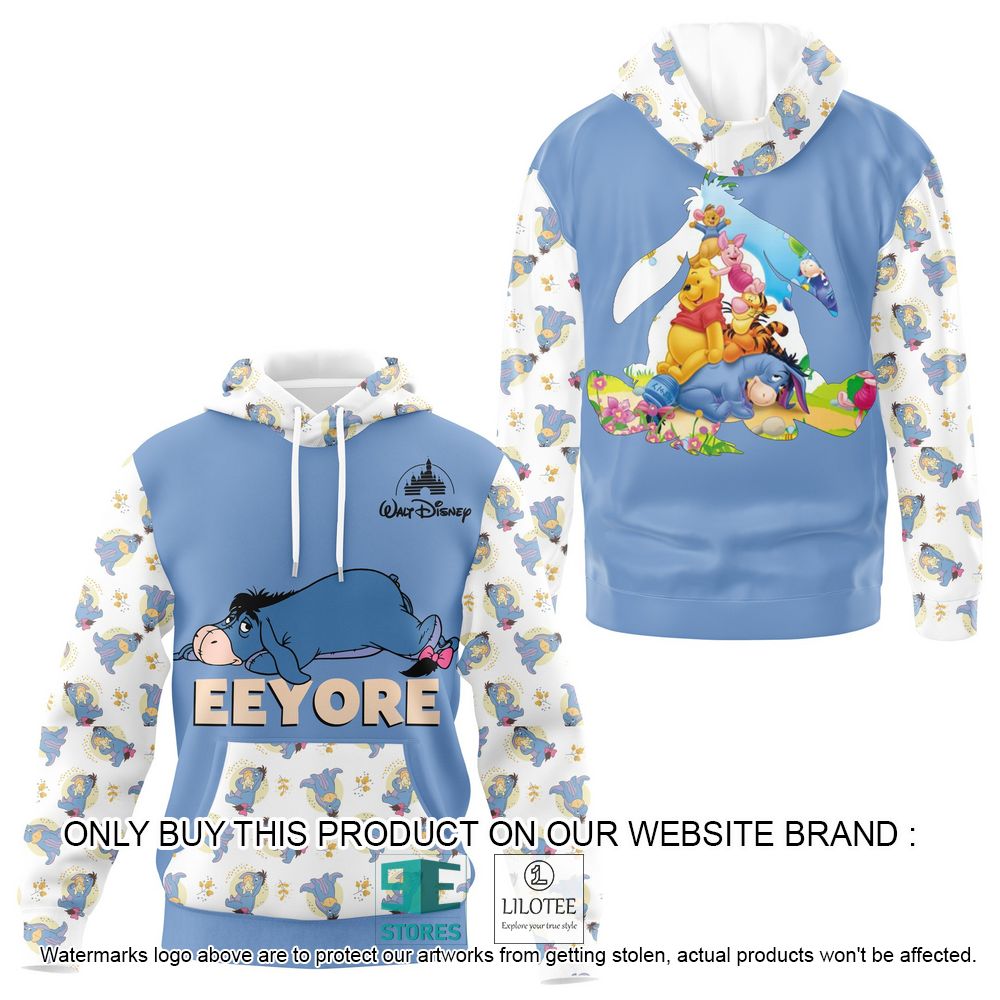 Eeyore Winnie-the-Pooh Disney 3D Hoodie, Shirt - LIMITED EDITION 8
