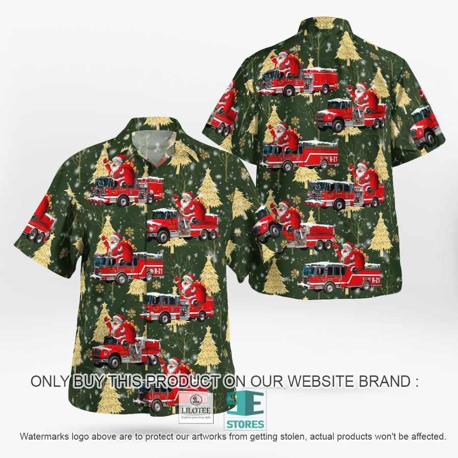 Elizabethville, Pennsylvania, Reliance Hose Co. No.1 Elizabethville Hawaiian Shirt 8
