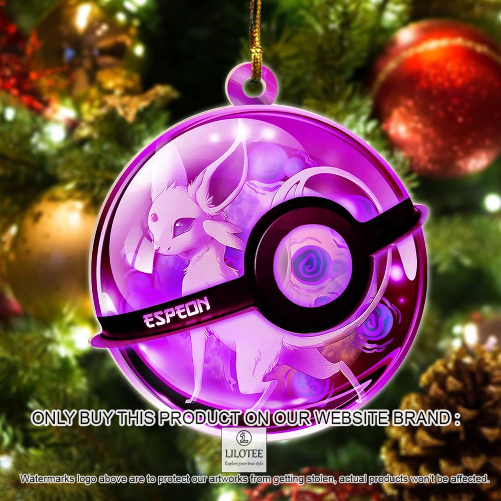 Espeon Pokemon Christmas Ornament - LIMITED EDITION 8