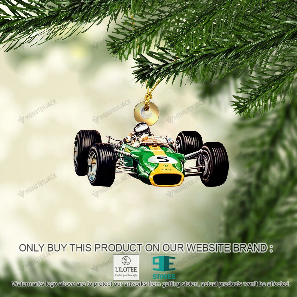 F1 Jim Clark Christmas Ornament - LIMITED EDITION 20