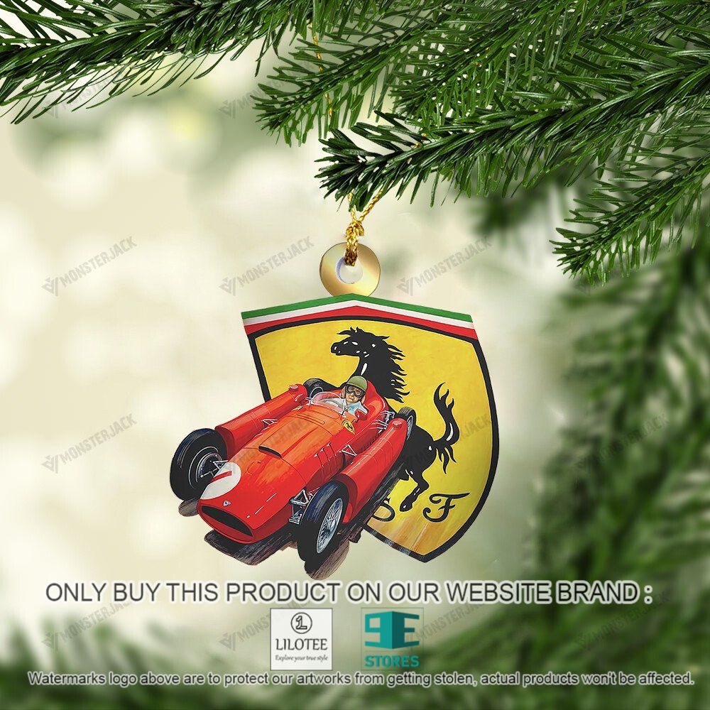 F1 Juan Manuel Fangio Christmas Ornament - LIMITED EDITION 21