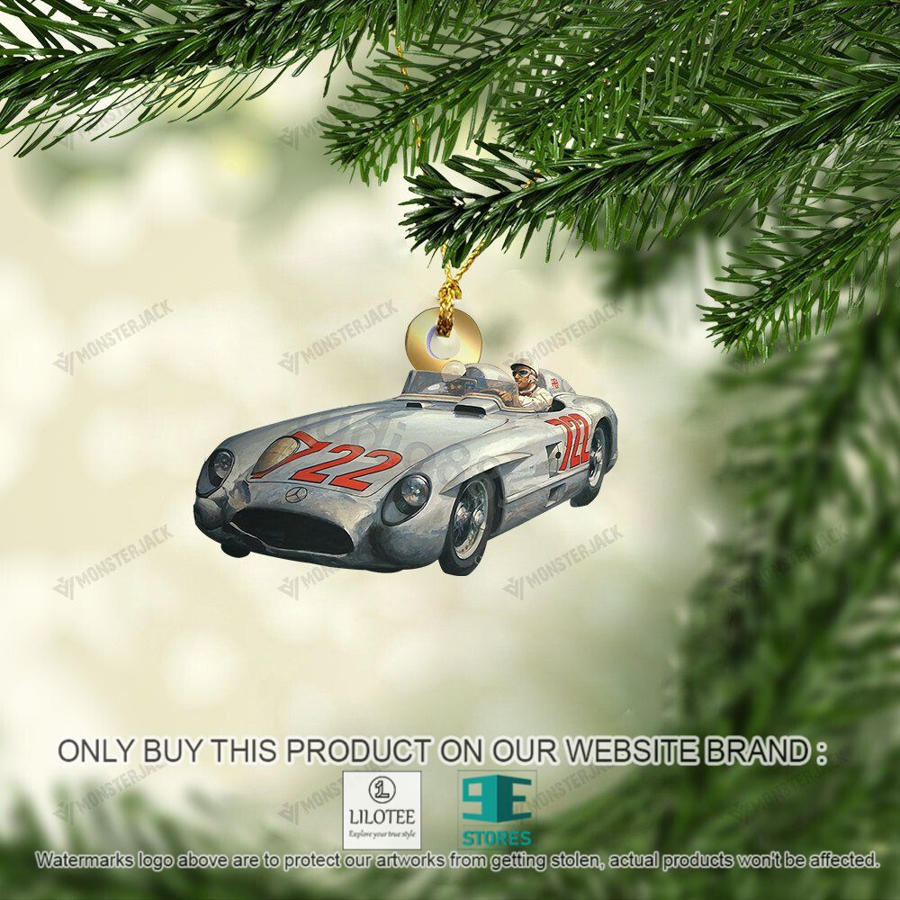 F1 Stirling Moss 722 Christmas Ornament - LIMITED EDITION 20