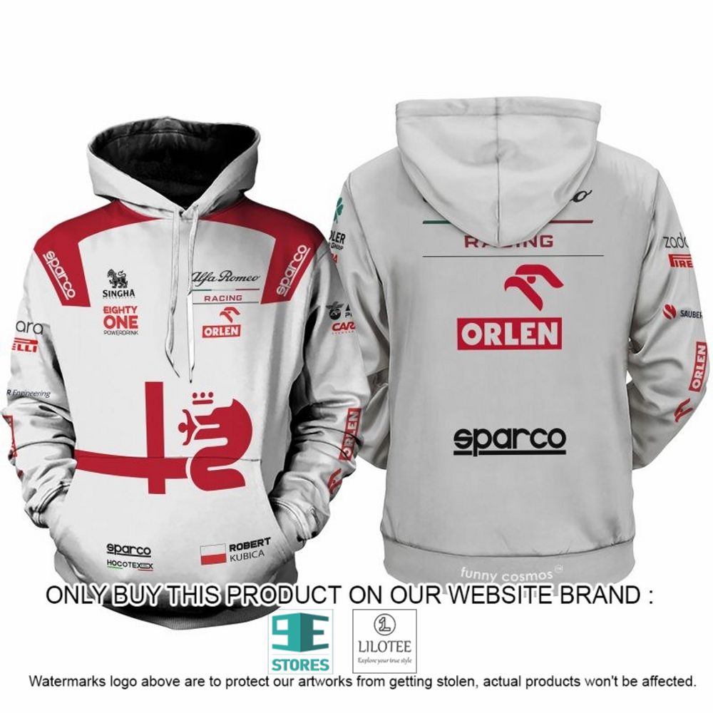 Robert Kubica Racing Formula 1 2022 Orlen 3D Hoodie, Shirt - LIMITED EDITION 8