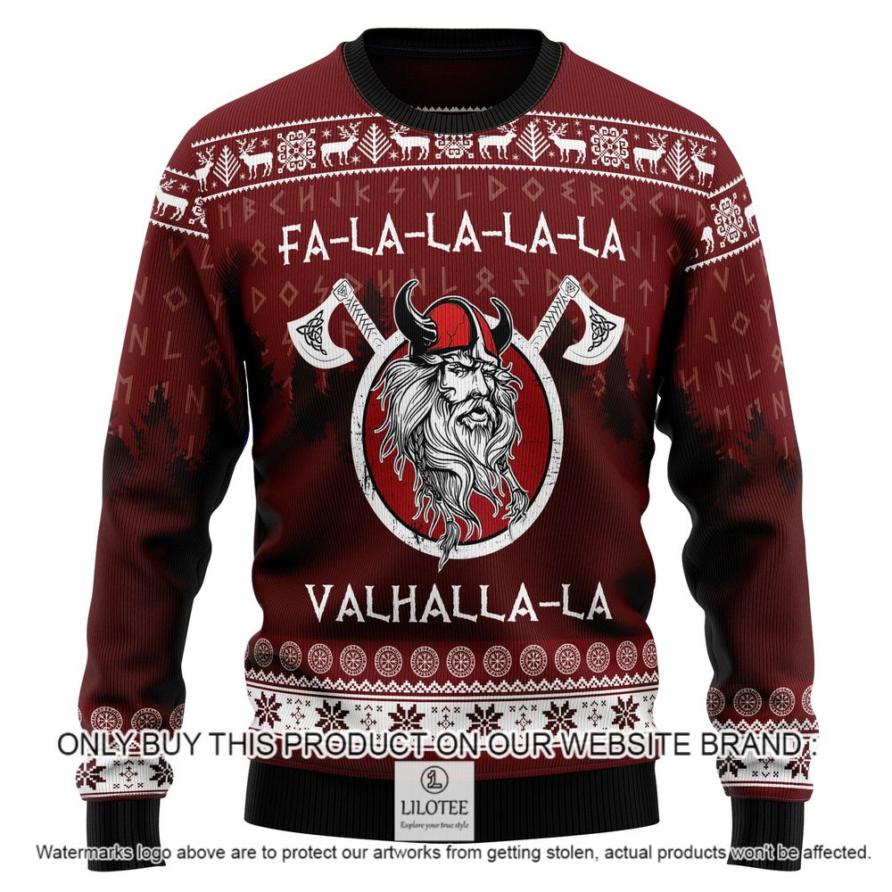 Fa-la-la-la Valhalla-la Viking Christmas Sweater - LIMITED EDITION 9