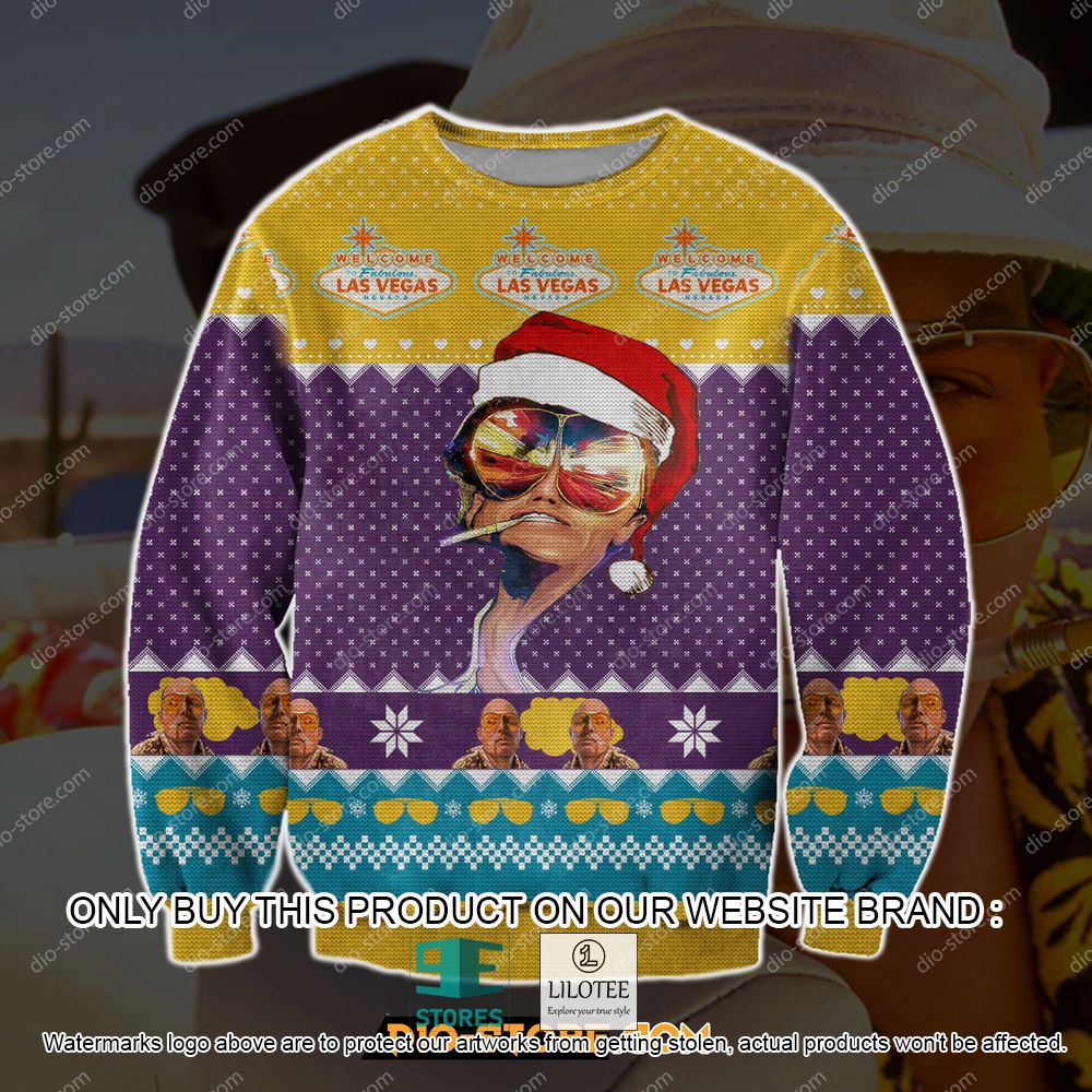Fabulous Las Vegas Pattern Ugly Christmas Sweater - LIMITED EDITION 11