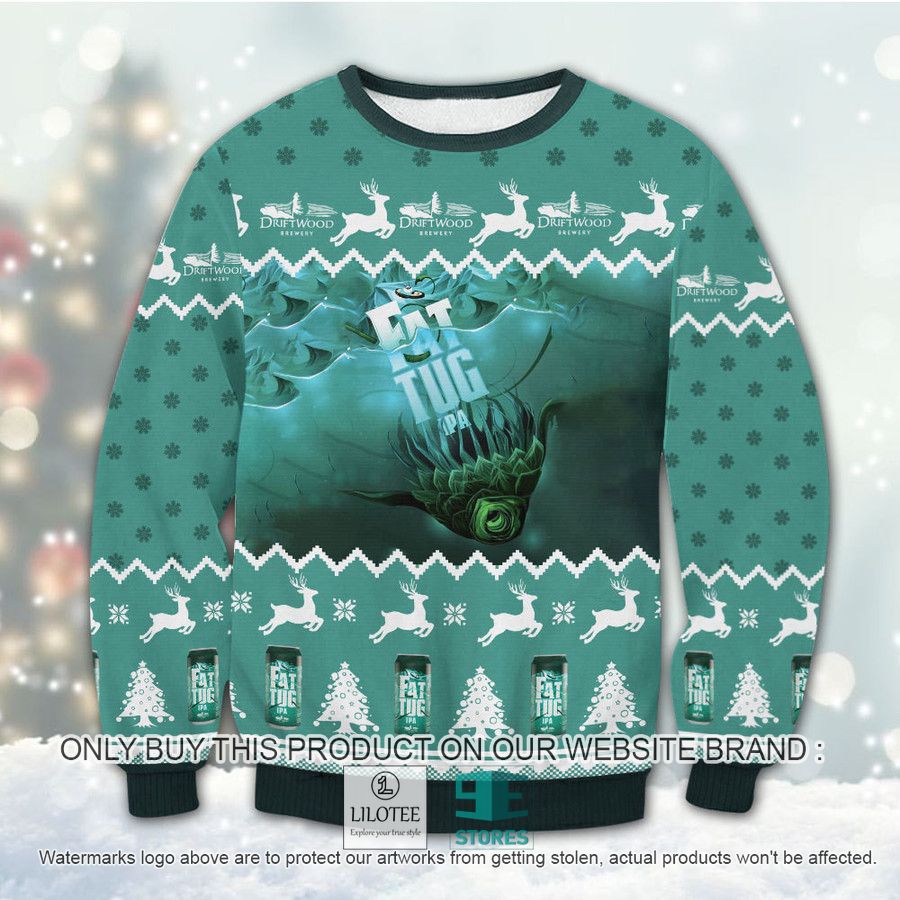 Fat Tug IPA Driftwood Beer Ugly Christmas Sweater - LIMITED EDITION 9