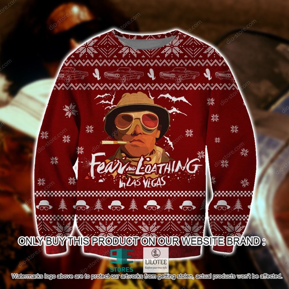 Fear And Loathing In Las Vegas Christmas Ugly Sweater - LIMITED EDITION 20