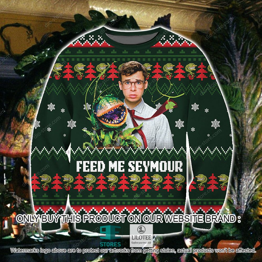 Feed Me Seymour Christmas Ugly Sweater - LIMITED EDITION 10