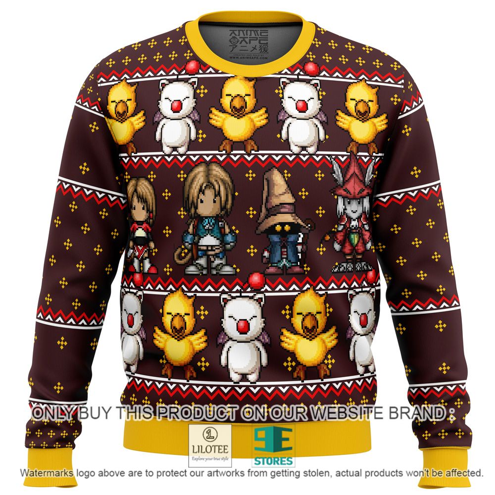 Final Fantasy Comet Red Christmas Sweater - LIMITED EDITION 11