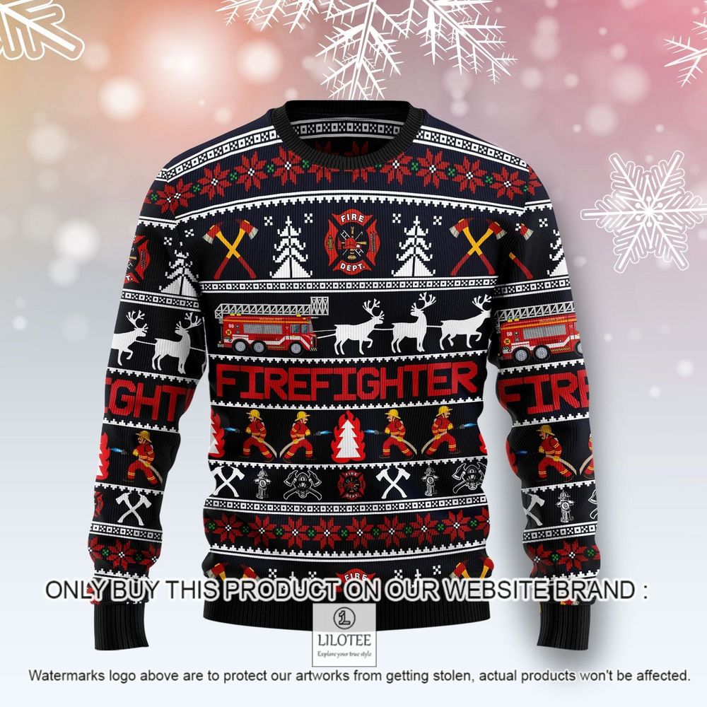 Firefighter Christmas Sweater - LIMITED EDITION 9