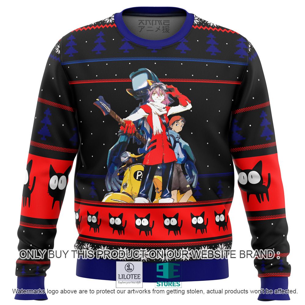 FLCL Anime Ugly Christmas Sweater - LIMITED EDITION 10