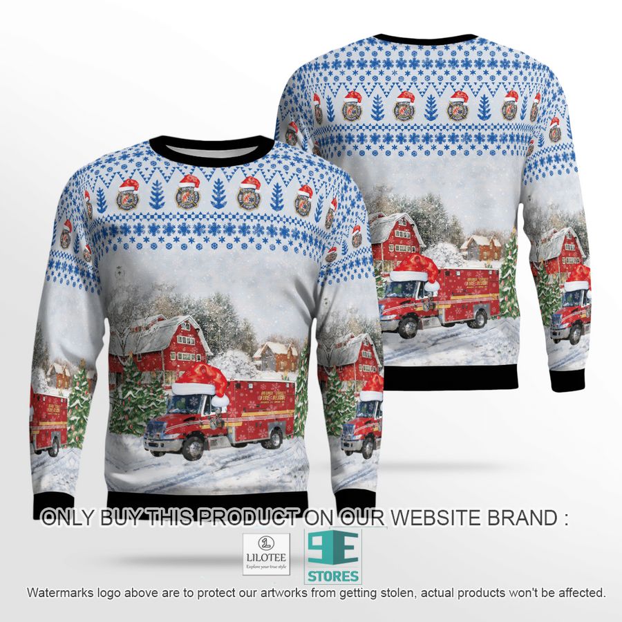 Florida, Orange County Fire Rescue Paramedic Christmas Sweater 45