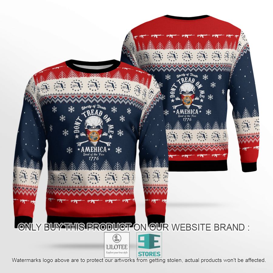 Florida Three Percenter Christmas Sweater - LIMITED EDITION 19