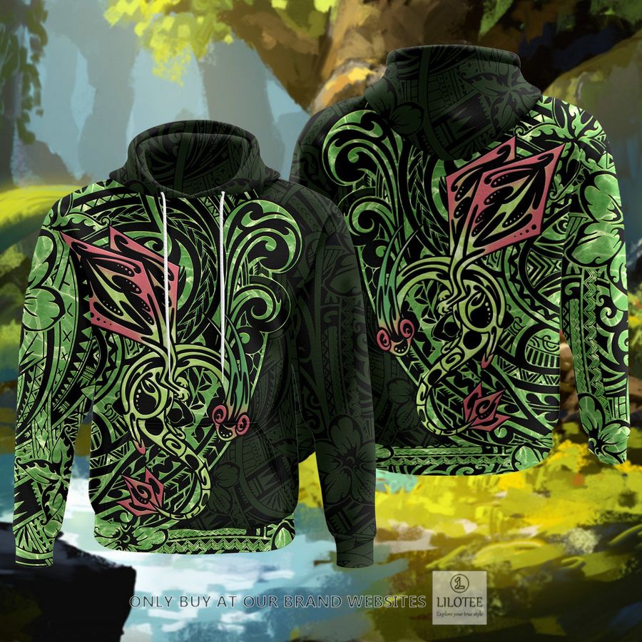 Flygon Polynesian 3D Hoodie - LIMITED EDITION 10