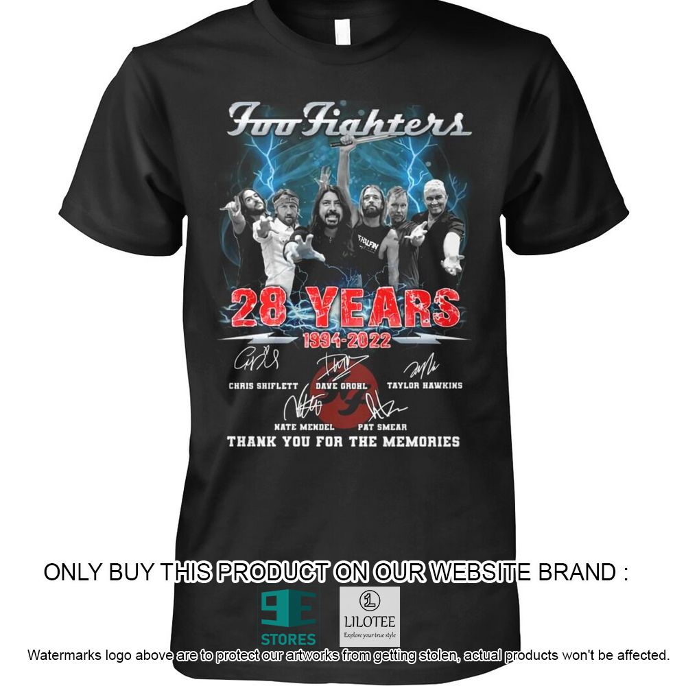 Foo Fighters 28 Years 1994 2022 Hoodie, Shirt - LIMITED EDITION 18