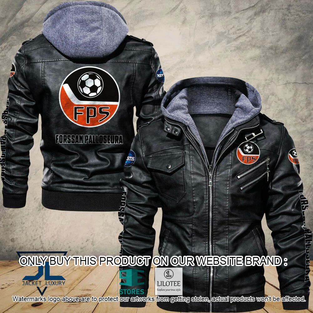 Forssan Palloseura Leather Jacket - LIMITED EDITION 5
