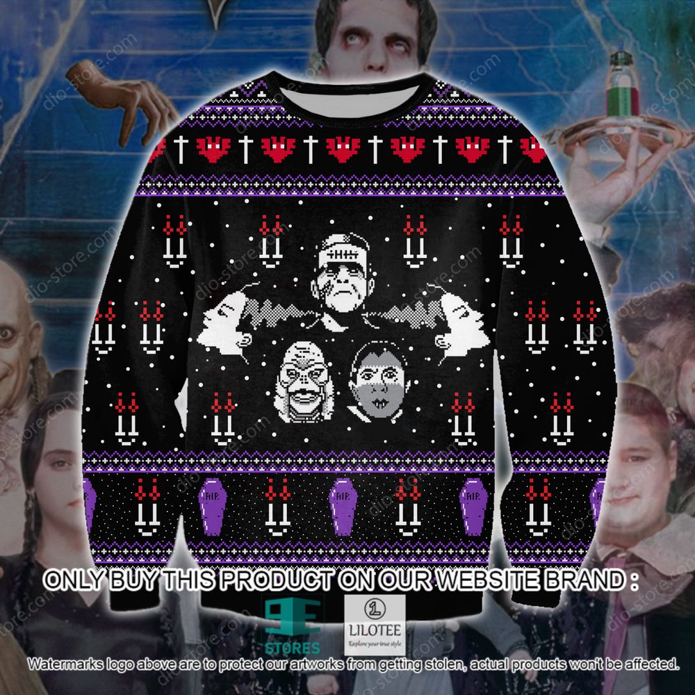 Franklinstein The Addams Family Christmas Ugly Sweater - LIMITED EDITION 20