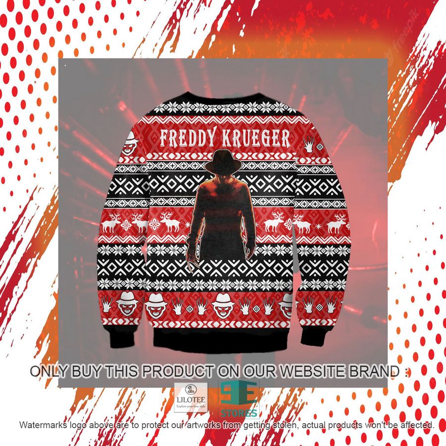 Freddy Krueger Ugly Christmas Sweater, Sweatshirt 8 Freddy Krueger Ugly Christmas Sweater, Sweatshirt - Image 8