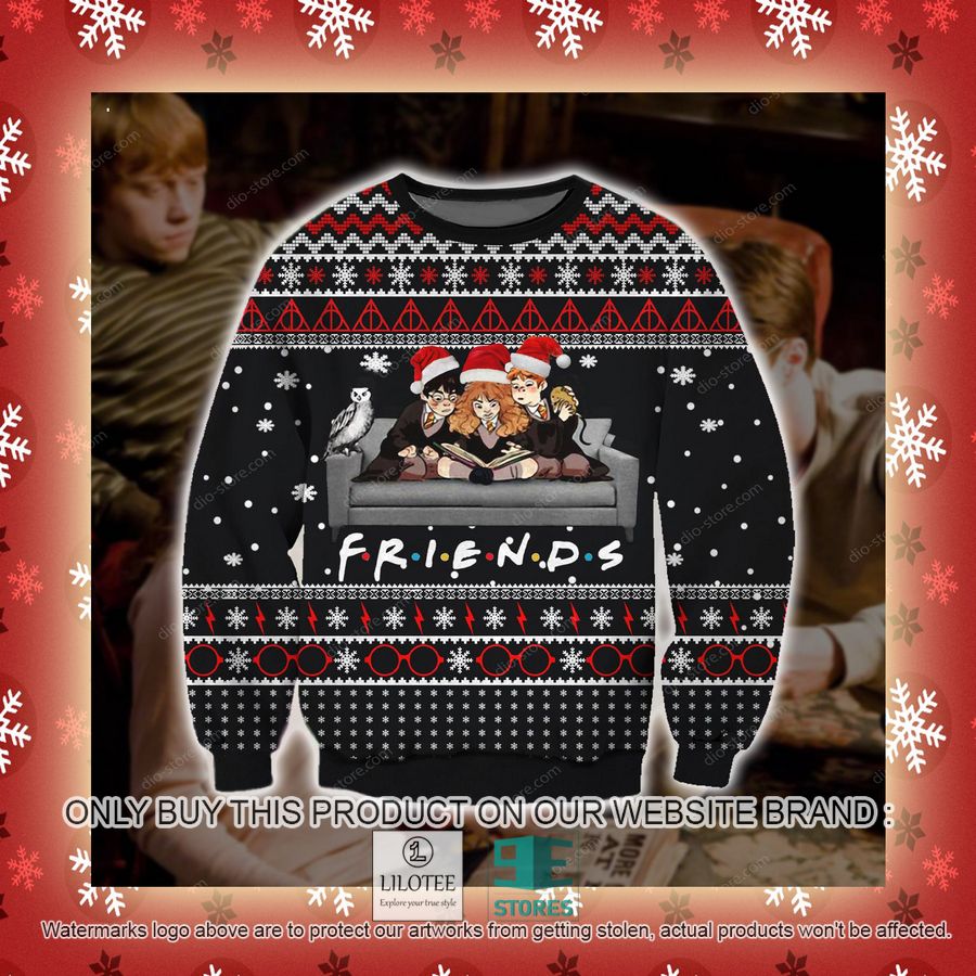 Friends Harry Potter Knitted Wool Sweater - LIMITED EDITION 3 Friends Harry Potter Knitted Wool Sweater - LIMITED EDITION - Image 3