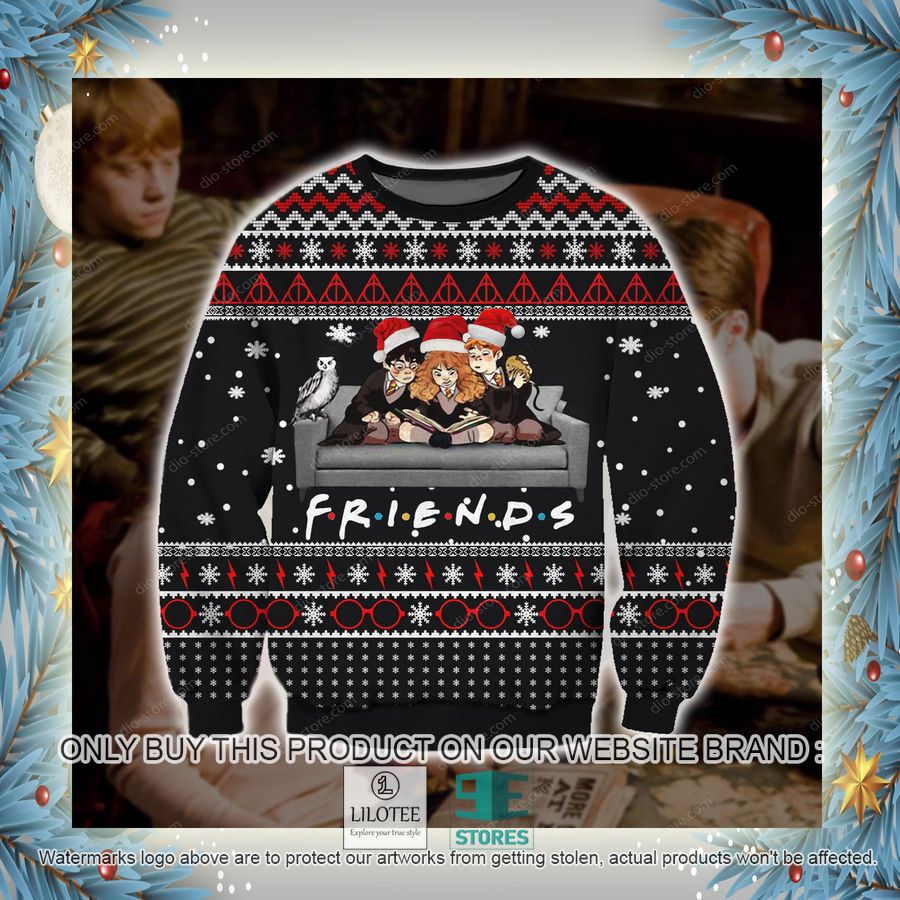 Friends Harry Potter Knitted Wool Sweater - LIMITED EDITION 4 Friends Harry Potter Knitted Wool Sweater - LIMITED EDITION - Image 4